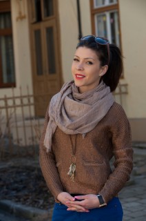 Aida Cristea hätte gerne ihr eigenes Büro (Foto: Uli Reinhardt)