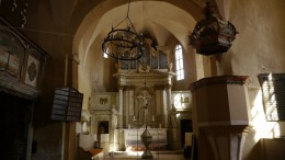 Das Kirchenschiff mit dem Altar, hier hat Sebastian Bethge geheiratet. (Foto: Nancy Waldmann)